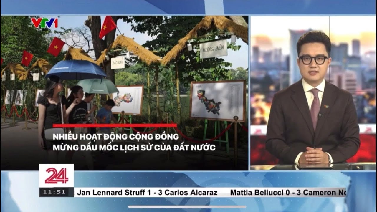 Triển lãm tranh da "Về chung một nhà" tại Phố đi bộ Hồ Gươm | VTV24