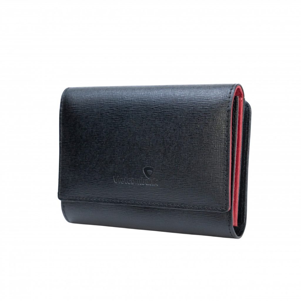 Women's card holder wallet produced for brand HAT leather goods